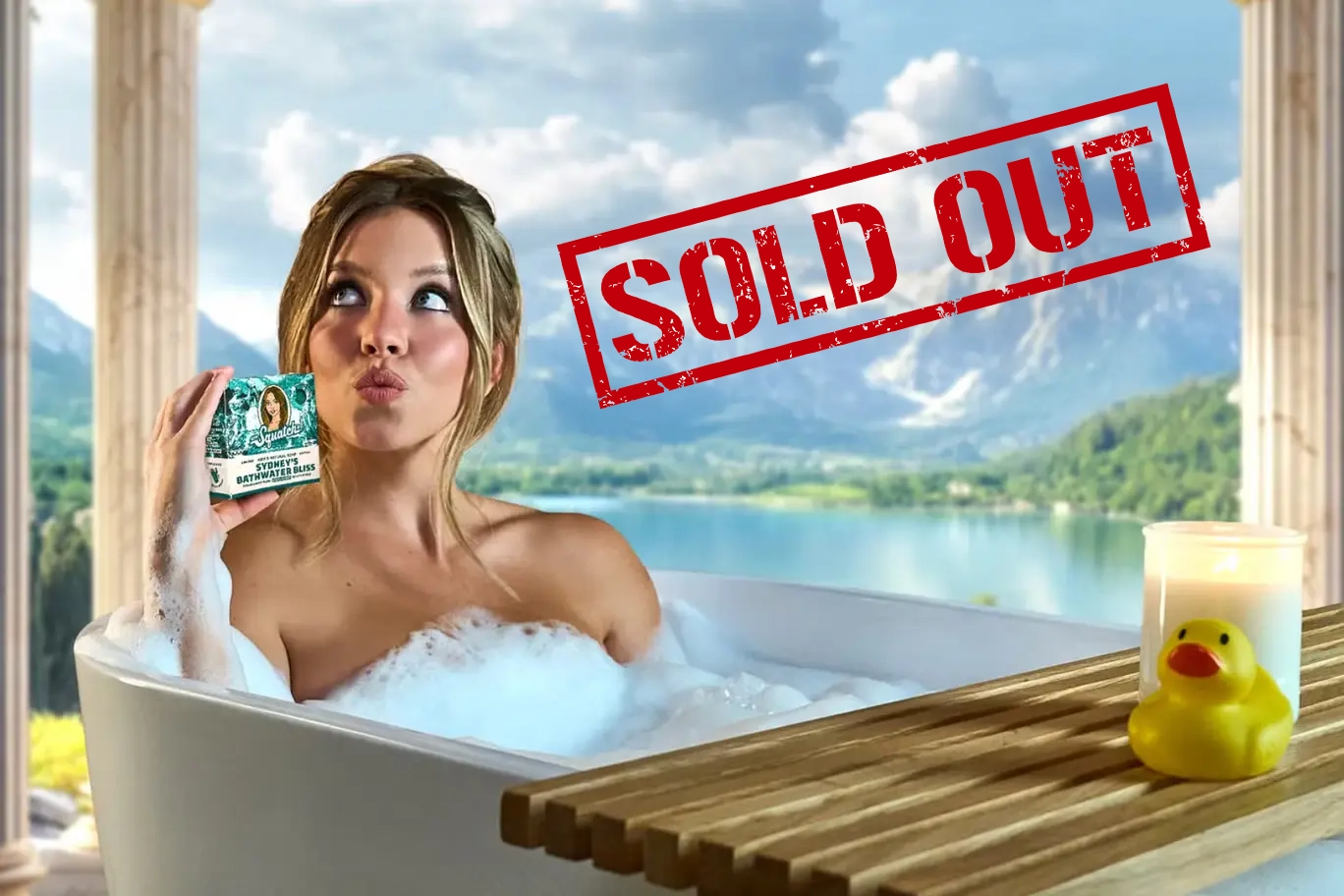 Making Waves in the Bathtub: Inside Sydney Sweeney's Viral Soap Drop